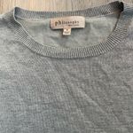 Philosophy  Grey Crewneck Knit Sweater Size Small Photo 4