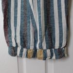 Drew  | Mustard Teal Stripe Tie Waist Jumpsuit Photo 5