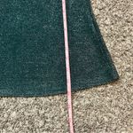 NEW YORK & COMPANY Lurex Knit Lace Up Neck Top Green Photo 8