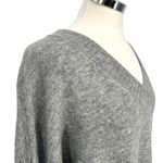 XCVI V-Neck Sweater Gray Size Large Photo 4