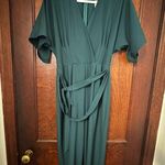 Hutch NWT  Anthropologie V-Neck Pleated Jumpsuit Size 4 Photo 1