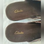 Clarks Aimee Women’s Brown Leather Slip-On Shoes Mules Clogs Mob Wives Photo 5