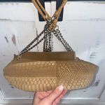 Ramy Brook Camile Snake Embossed Suede Leather Crossbody 🤎 Photo 11