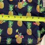 Vera Bradley Blue Toucan Party Pineapple Small Compact Backpack Quilted Photo 3