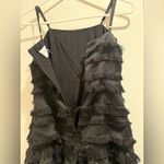 Princess Polly Molina Black mini dress with ruffles Size 0 Photo 5