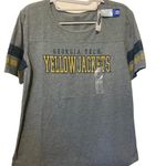NWT Georgia Tech Yellow Jackets National Collegian Tee Shirt, Small Gray Photo 0