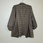 NWT The Workshop‎ Plaid Women's Blazer large academia career office fall Brown Size XL Photo 6