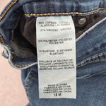 Levi's 055. Denizen Curvy Skinny Straight Stretch Blue Denim Pants Jeans 18M Photo 7