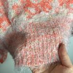 Free People Phoebe Strawberry Cream plush eyelash pullover sweater size S Photo 7