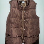 Ciso Chocolate Brown Vest Puffer Large Photo 0