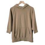 Fear of God Essentials 77 Oversized Pullover Hoodie Tan Beige Size Small Photo 2
