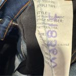 Favorite Daughter Valentina High Rise Straight Cuffed Jeans Manchester Denim 26 Blue Photo 3