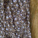 Aerie  Brown Floral Midi Dress Photo 4
