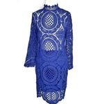 CHOiES New  Blue Lace Dress Medium Photo 1