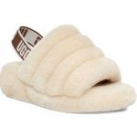 UGG   Australia Fluff Yeah Slide Sandals Size 6 Natural Photo 1
