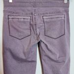  Purple Dyed Cropped Pull-on Jeans Size 26 Free People Purple Denim Photo 5