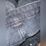 Massimo Dutti  MID-WAIST WIDE-LEG JEANS black style 5052 size 8 Photo 1