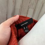VERO MODA  Orange Ribbed Crew Neck Sweater Photo 3