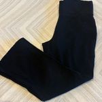 Bella Canvas Bella Women’s Black Cropped Long Loose Leggings - Size M Photo 0