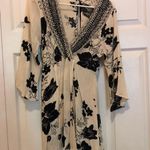 Billabong Black And Cream Mini Dress Photo 1