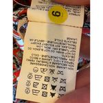 Marni Pants Womens 10 Red Silk Abstract Floral Print Flowy Wide Leg Photo 8