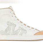 Max Mara  Tabei leather high-top sneakers 39.5 Photo 1