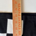 J'Envie New York Checkerboard Long Sleeve Top Knit Pullover Small Black Photo 4