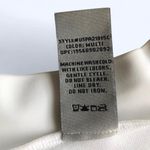 U.S. Polo Assn. Women's Varsity Jacket in Cream and Navy Photo 8