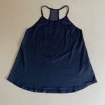 ASICS  Women’s Medium Navy Blue Racerback Athletic Tank Top Photo 0