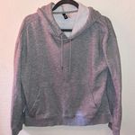 Divided Gray Hoodie Photo 0