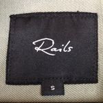 Rails Women’s Linen Blend Military Style Utility Hidden Button-Up Shirt Shacket Photo 7