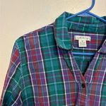 Orvis  Women's Multicolor Plaid Button Down Shirt Photo 5