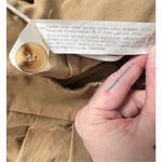 ZARA  Brown Wide Leg High Rise Professional Pants With Side Buttons Photo 4