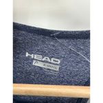 Head Top Women XS NWT Blue Medieval Heather Cassandra Keyhole Racerback Tank Photo 5