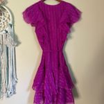 Le Superbe Belted Silk Mini Dress Size 6 Photo 0