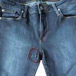 Just Black dark wash button zip five pocket stretchy skinny blue jeans 29/8 Photo 10