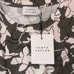 Tanya Taylor Ira Twisted Waist Cotton Shirt Midi Dress in Moss Green Size 1X Photo 10