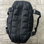 Cynthia Rowley Anthropologie’s Quilted Puffer Satchel Bag, Black Retail $129 Photo 9
