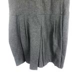 Vince Sleeveless Drop Waist Pleated Dress Charcoal Gray Size 10 Workwear Classic Photo 5