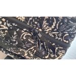 Vera Bradley Traveler Bag Paisley Noir Laptop Sleeve Carry-On Top compartments Photo 4