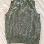Brandy Melville Argyle Sweater Vest - Green Photo 1
