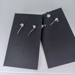 Handmade  Fun Donut and Bear Earrings Set Photo 2