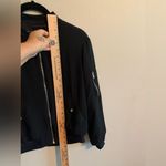 ZARA  Basic Black Zip-up jacket size XS Photo 5