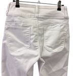 Blue Savvy White Stretch Denim High Waisted Skinny Jeans Juniors 5 or 27 Waist Photo 3