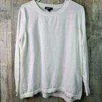 DKNY  Size Medium Crewneck Long Sleeve Duo Blouse Sweater on Front Blouse on Back Photo 0