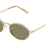 Banbe The Sampaio Sunglasses in Gold & Olive New Womens Sunnies Photo 0