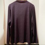 Tahari  Long Sleeve Workout Top Purple Size Large Photo 2