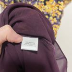 MISA Los Angeles Yanira Midi Puprple Yellow Floral Ruffle Dress Size XS Photo 9