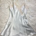 Victoria's Secret Gold Label White Nightgown Lace Trim Small Photo 0