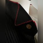 Barbara Shara Lubbock Texas Shirt Size S Collared Long Sleeves Beaded Sequin NWO Black Photo 6